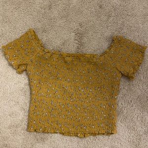 abercrombie off the shoulder top